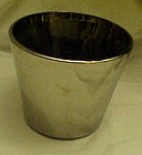Dorothy Thorpe Mad Men silver flash glass ice bucket