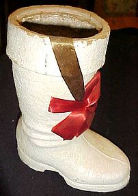 Vintage  Kentucky Tavern  Christmas Santa Boot