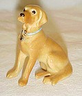 Hagen Renaker miniature golden lab figurine