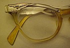 Vintage  1950's Zylite ladies cat eye glasses 5 1/2