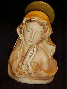 Vintage Madonna head vase Japan