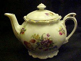 Pretty Czechoslovakia demitasse teapot pretty florals