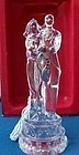 Lenox Crystal Bride and Groom ornament 2002 Boxed