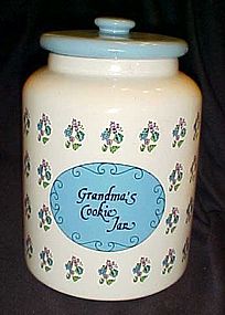Vintage Grandma's  Cookie jar by Marcia