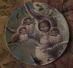Knowles The Tree House Northern Pygmy owls 3rd plate