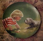 Donald Zolan Making Friends collector plate 3rd
