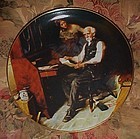 Norman Rockwell The love letters 5th issue plate