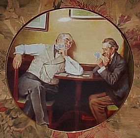 Norman Rockwell Best Friends fourth issue plate