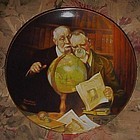 Norman Rockwell Newfound Worlds sixth issue plate