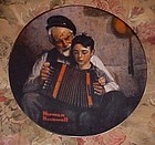 Norman Rockwell plate The Music Maker Heritage series