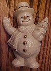 Lenox figurine Snowman with Christmas tree