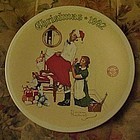 Norman Rockwell plate The Christmas Surprise 1992