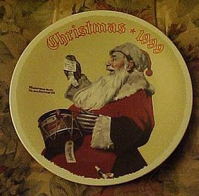 Norman Rockwell A Drum For Tommy 1999 plate