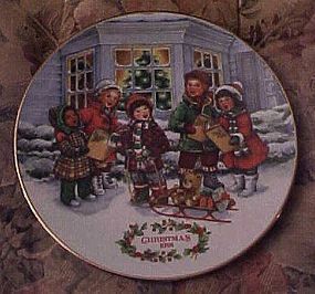 Avon Christmas1991 plate Perfect Harmony