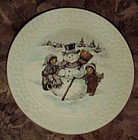 Avon 1986 Christmas plate A Child's Christmas