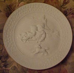 Avon 1985 annual A Child's Christmas plate