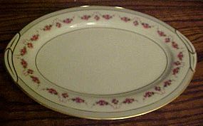 Noritake R.C. 1313 patttern 12" platter rose swags