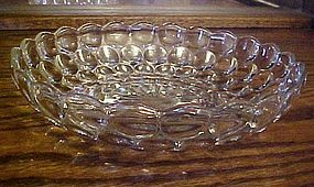 Anchor Hocking Crystal clear Bubble 8 1/2" bowl