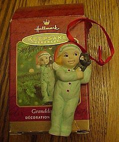 Hallmark Keepsake Grandaughter ornament 2000