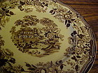 Royal Staffordshire Clarisse Cliff Tonquin brown plate