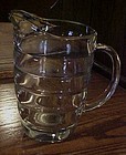Vintage Rings water pitcher Thick and heavy