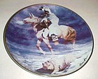 Spirit of the winter wind collector plate Hermon Adams