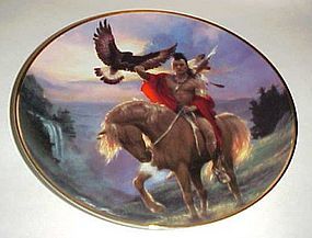 Spirit of the East Wind collector plate by Hermon Adams