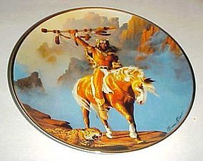 Spirit of the South wind collector plate Hermon Adams