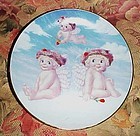 Dreamsicles Love's shy glance collector plate