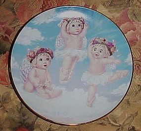 Dreamsicles collector plate Heavenly Pirouettes