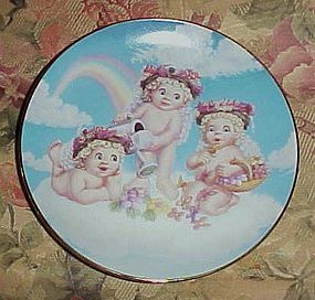 Dreamsicles collector plate Blossoms and Butterflies