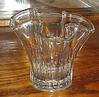 Cambridge crystal squat  swung vase