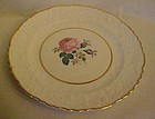 Vintage Pope-Gosser Rose point Windsor Rose salad plate