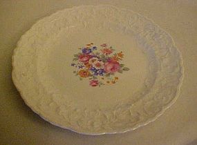 Pope-Gosser Rose point Gypsy Rose dessert  plate 25004