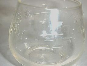 Noritake Crystal Bamboo punch glass cup