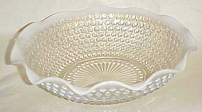 Anchor Hocking Moonstone ruffled master berry bowl 9.50