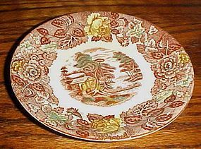 Nasco Mountain Woodland  10.5 dinner plate transferware