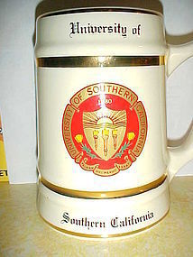 University of Southern California tankard mug USC