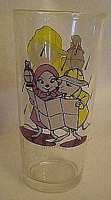 Vintage 1977 Pepsi The Rescuers Bernard drinking glass