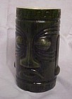 Vintage Westwood green ceramic Tiki Mug R65-C1303