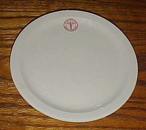 Royal China Army medical logo plate Sebring Ohio 7 1/8