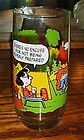 Camp Snoopy glass  No excuse for not being prepared