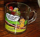 McDonalds Garfield cartoon cup mug teeter totter