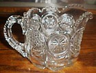The States Cane and Star medallion creamer US Glass