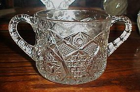 EAPG  Omnibus aka Hobstar Sugar Bowl 1915 US Glass