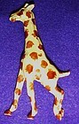 VintageRobert Originals enamel Giraffe pin AWESOME