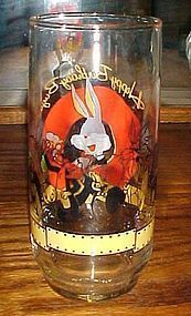 Happy Birthday Bugs  50th Warner Bros drinking glass