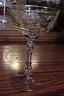 Libbey Rock Sharpe crystal champagne glass 3005-16