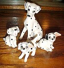 Walt Disney 101 Dalmations figurine set