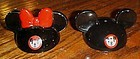 Mickey Mouse ears/ hat salt and pepper shakers